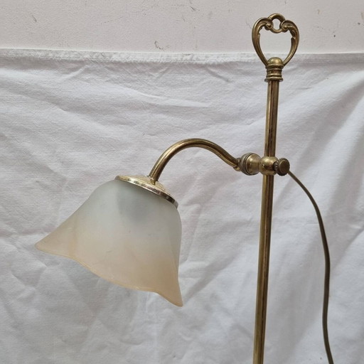 Goudkoperen bureaulamp