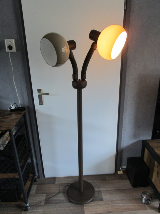 Image 1 of Mid Century Herda Mushroom Space Age Vloer Lamp