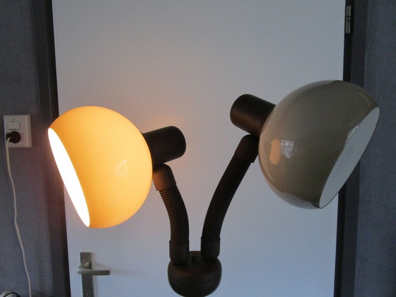 Image 1 of Mid Century Herda Mushroom Space Age Vloer Lamp