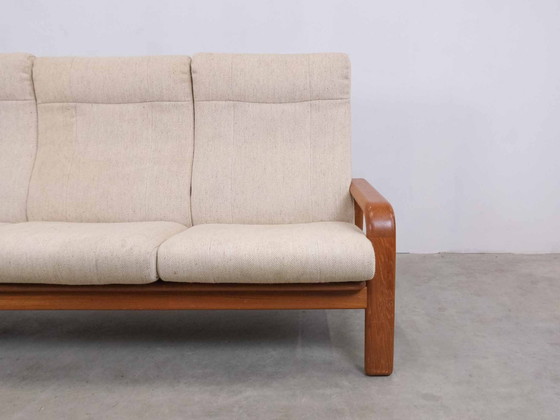 Image 1 of Vintage Midcentury Sofa 3-zits Teak Deens