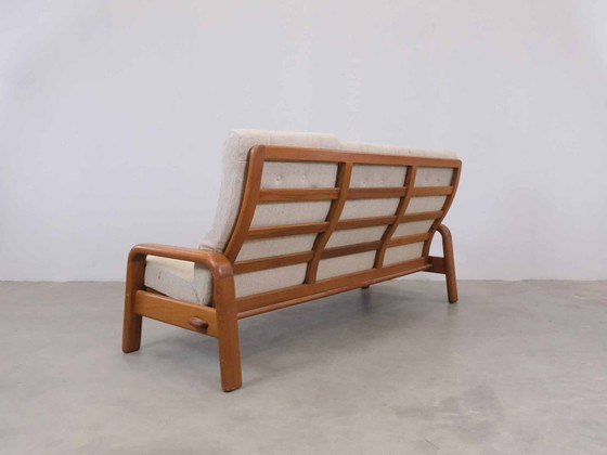 Image 1 of Vintage Midcentury Sofa 3-zits Teak Deens