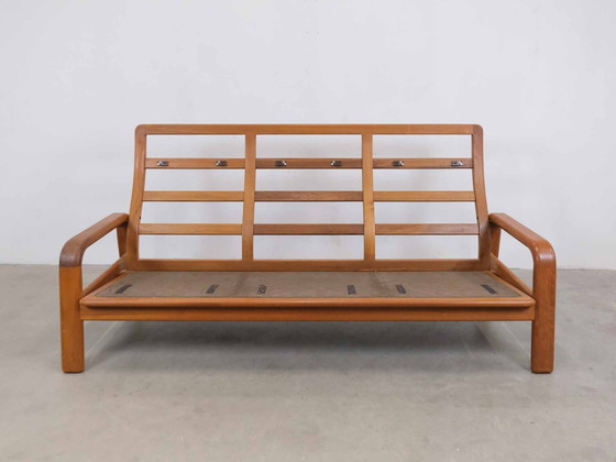 Image 1 of Vintage Midcentury Sofa 3-zits Teak Deens