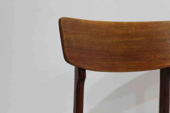 Image 1 of 3x Vintage eetkamerstoelen set - jaren '60