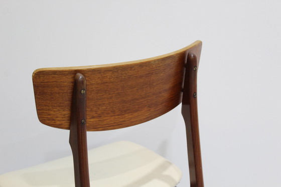 Image 1 of 3x Vintage eetkamerstoelen set - jaren '60