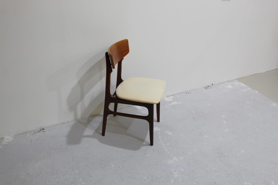 Image 1 of 3x Vintage eetkamerstoelen set - jaren '60