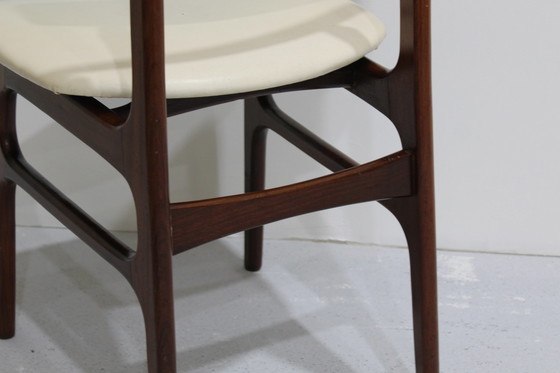 Image 1 of 3x Vintage eetkamerstoelen set - jaren '60