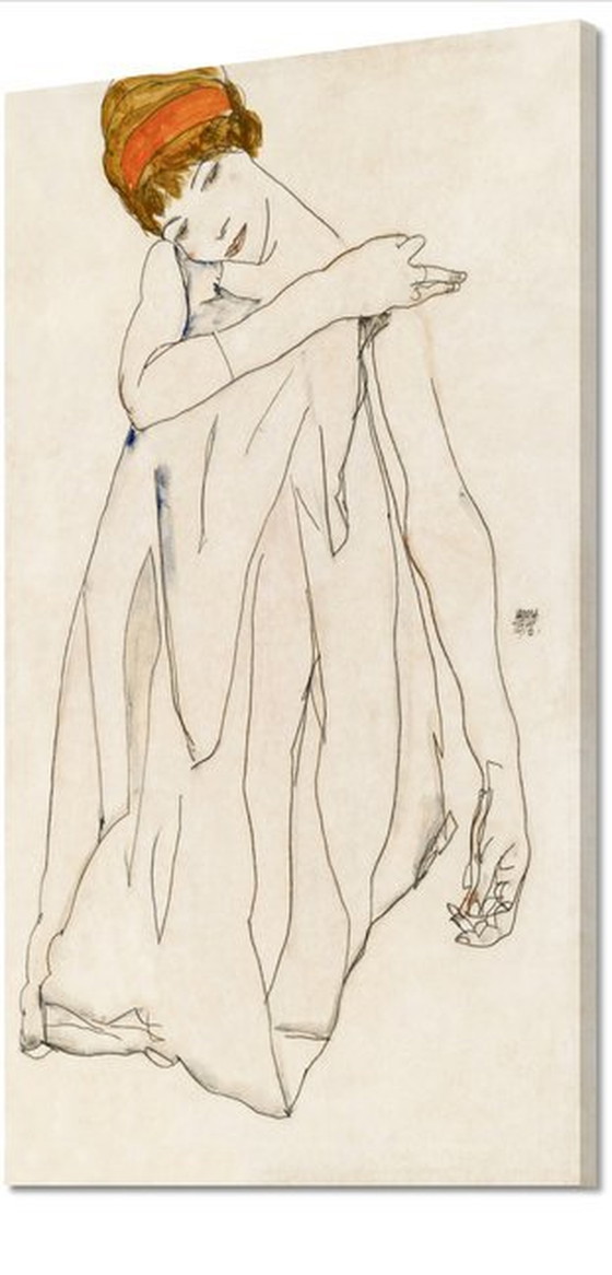 Image 1 of Egon Schiele  ----The Dancer