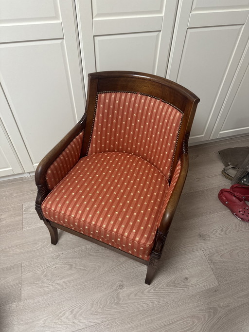 2x Paar Antieke Fauteuils