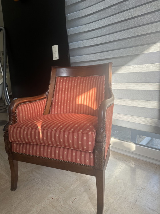 Image 1 of 2x Paar Antieke Fauteuils