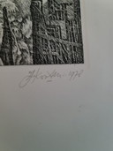Zeefdruk van J Kooten 1978