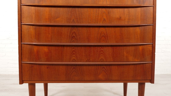 Image 1 of Vintage Deense Ladekast | Teak | 6 Lades | 105 Cm