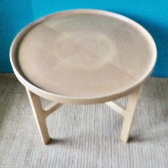 Image 1 of Vintage salontafel in massief esdoorn, Denemarken 1990