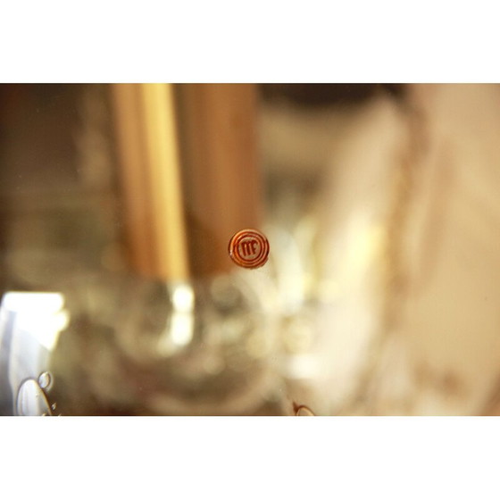 Image 1 of Vintage Ambra Bol Plafondlamp van La Murrina, Italië 1970