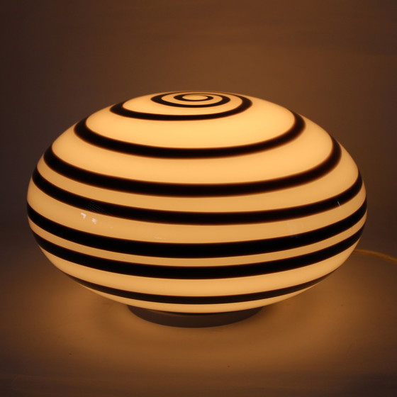 Image 1 of Eglo Swirl Glas Zebra Lampe