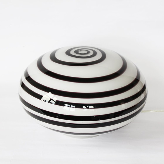 Image 1 of Eglo Swirl Glas Zebra Lampe