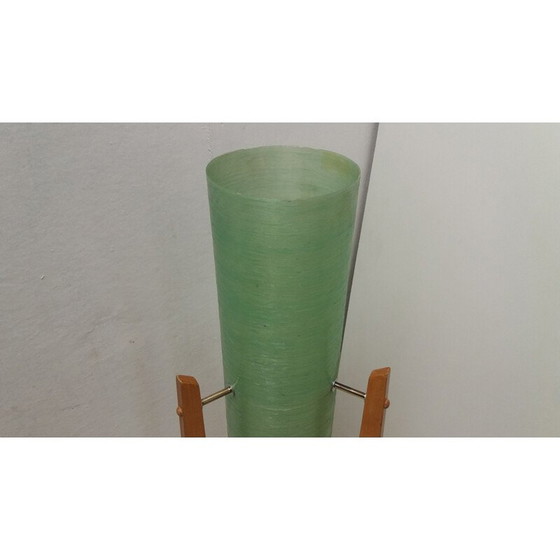 Image 1 of Vintage houten lamp, Tsjecho-Slowakije