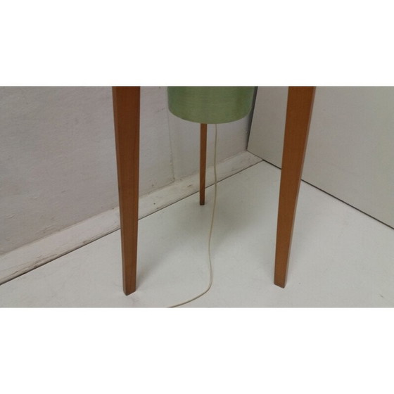 Image 1 of Vintage houten lamp, Tsjecho-Slowakije