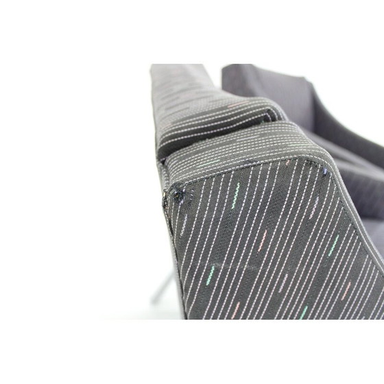 Image 1 of Paar vintage chroomstalen fauteuils, Italië 1970