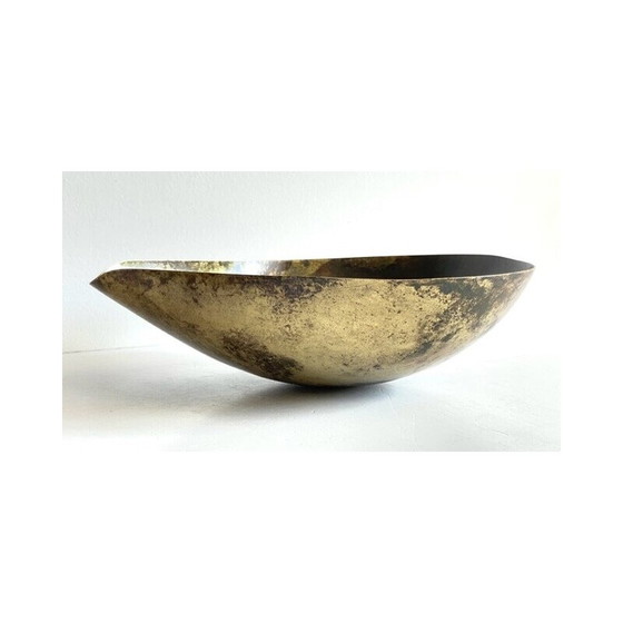 Image 1 of Vintage messing fruitschaal druppel