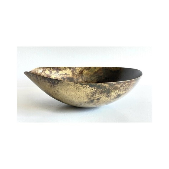 Image 1 of Vintage messing fruitschaal druppel