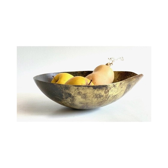 Image 1 of Vintage messing fruitschaal druppel