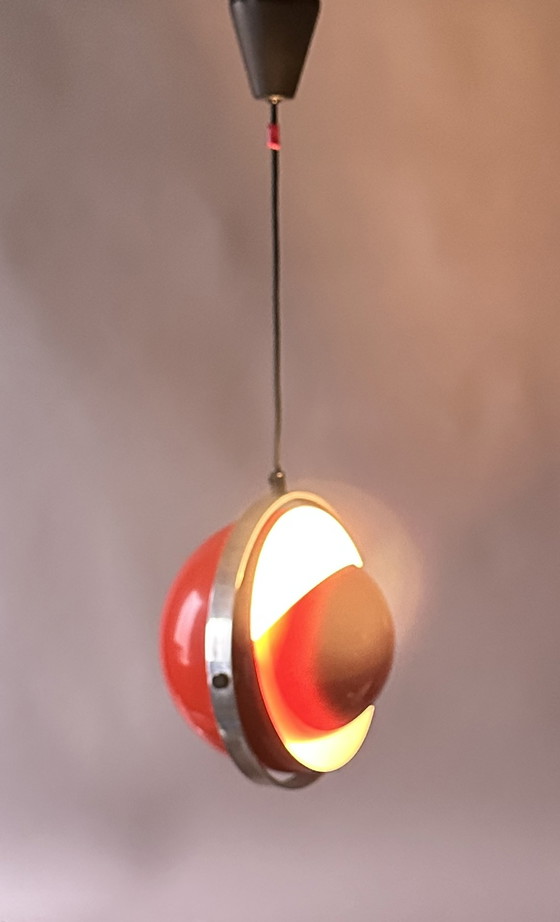 Image 1 of 70's Space Age hanglamp: Brylle & Jacobsen Moon Light