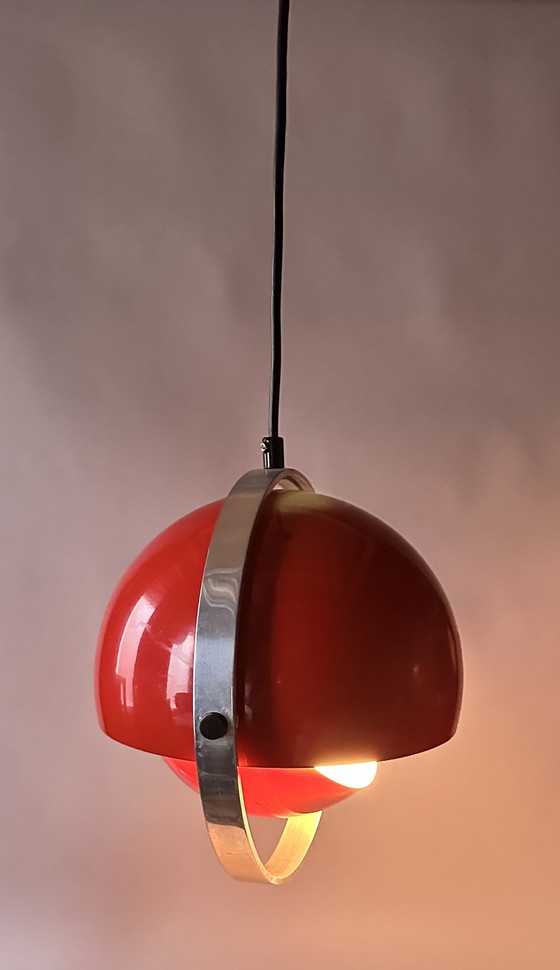 Image 1 of 70's Space Age hanglamp: Brylle & Jacobsen Moon Light