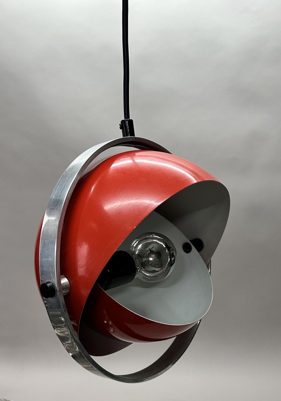 Image 1 of 70's Space Age hanglamp: Brylle & Jacobsen Moon Light