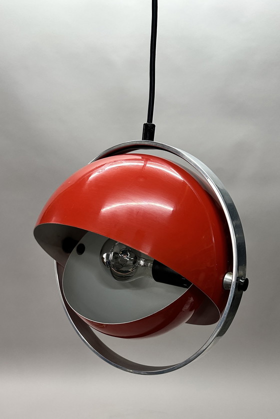 Image 1 of 70's Space Age hanglamp: Brylle & Jacobsen Moon Light