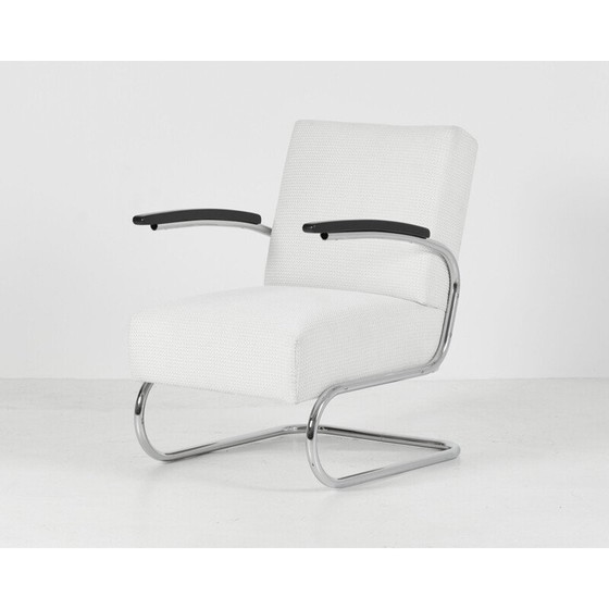 Image 1 of Paar vintage fauteuils S411 van W.H. Gispen voor Mücke & Melder, 1930