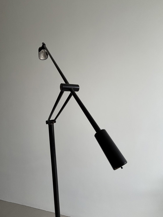 Image 1 of Vintage Vloerlamp Stilplast Lampada Alogene Jaren 80 Made in Italy