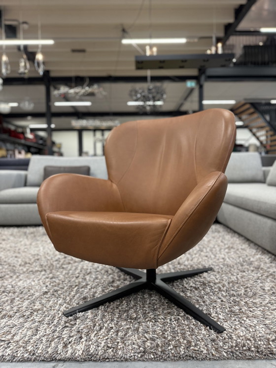 Image 1 of Bree’S New World Legendary Draai Fauteuil Cognac Leer