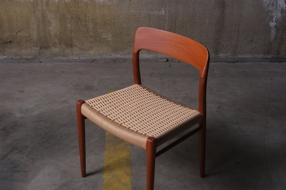 Image 1 of Niels O. Møller - Model 75 eetkamerstoelen