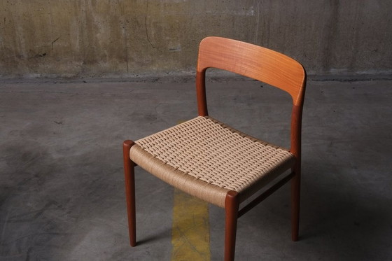 Image 1 of Niels O. Møller - Model 75 eetkamerstoelen