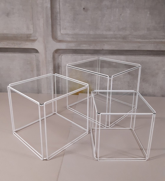 Image 1 of Max Sauze Nesting Tables Isocele