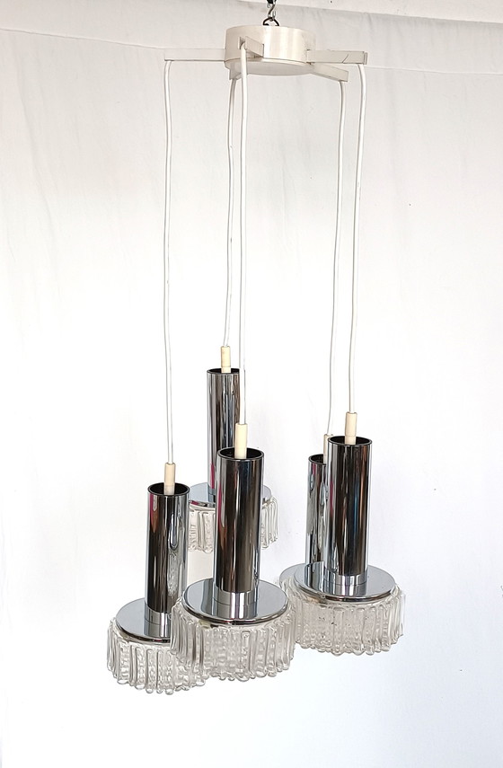 Image 1 of Staff leuchten Cascade lamp met 5 lampen mod P105