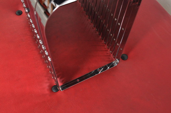 Image 1 of Vintage tijdschriftenrek / platenrek