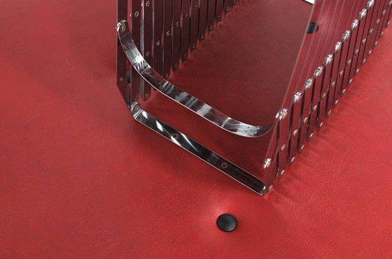 Image 1 of Vintage tijdschriftenrek / platenrek