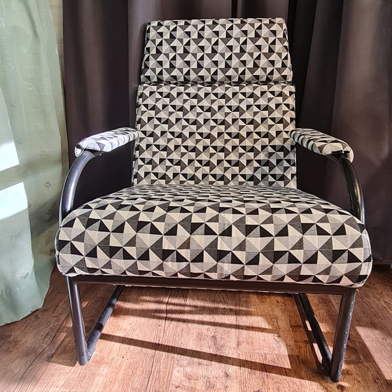 Image 1 of Vintage buisstoel jaren 80