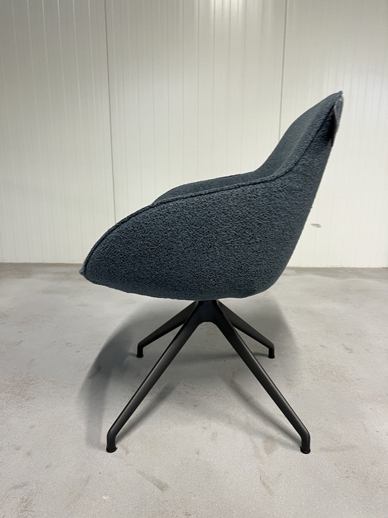 Image 1 of Bert plantagie Eetkamerstoel blauw