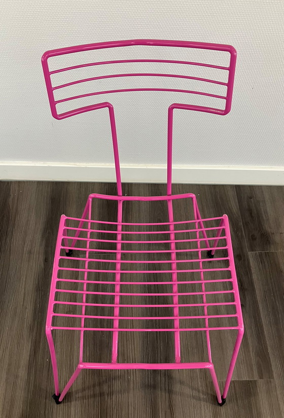 Image 1 of Vintage draadstoel