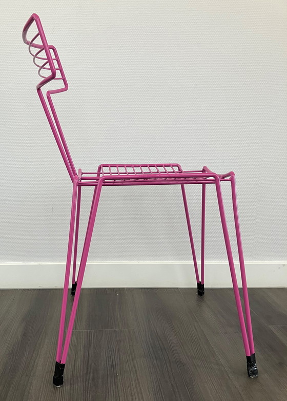 Image 1 of Vintage draadstoel