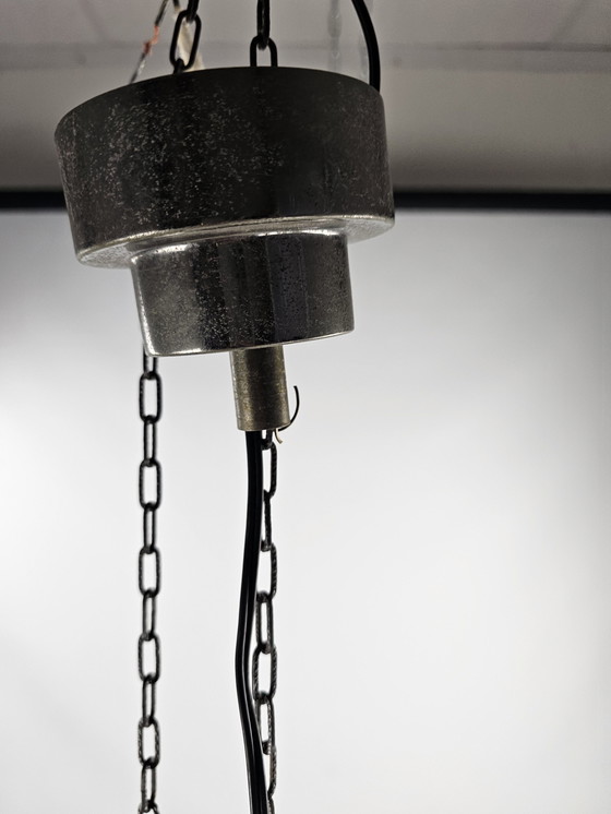 Image 1 of Italiaanse Hanglamp Van Dik Glas 