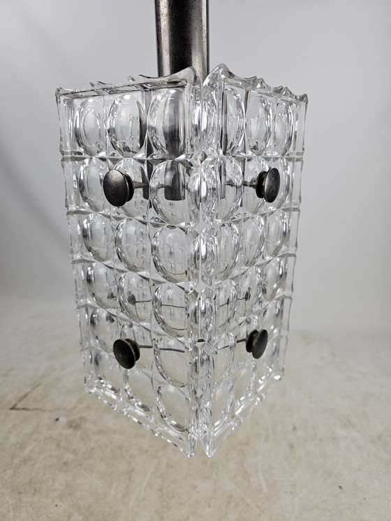Image 1 of Italiaanse Hanglamp Van Dik Glas 