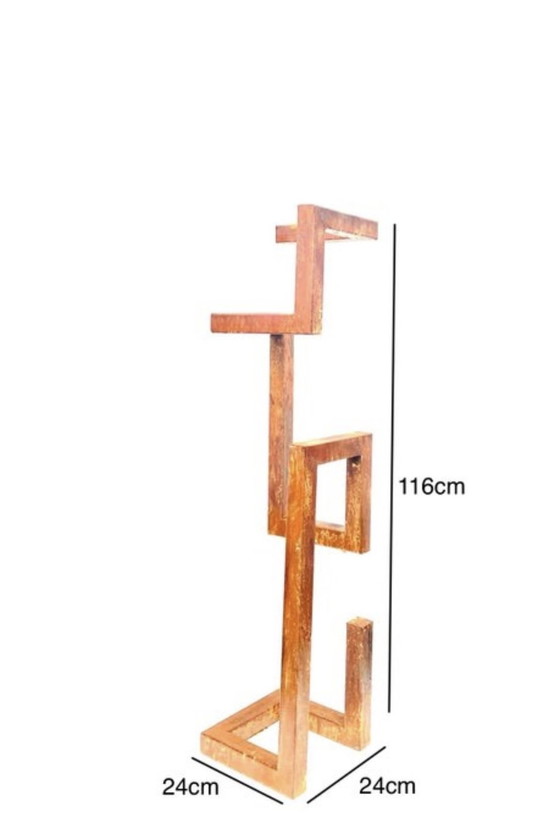 Image 1 of Ana Lucia B.M   “Sculpture Corten Xl “  / Tuin Object