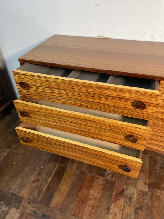 Image 1 of Vintage Zebrano Dressoir