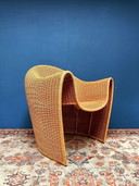 Vintage Rotan Fauteuil Italiaans Design