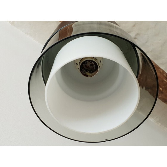 Image 1 of Hanger Vintage glas en staal 1960