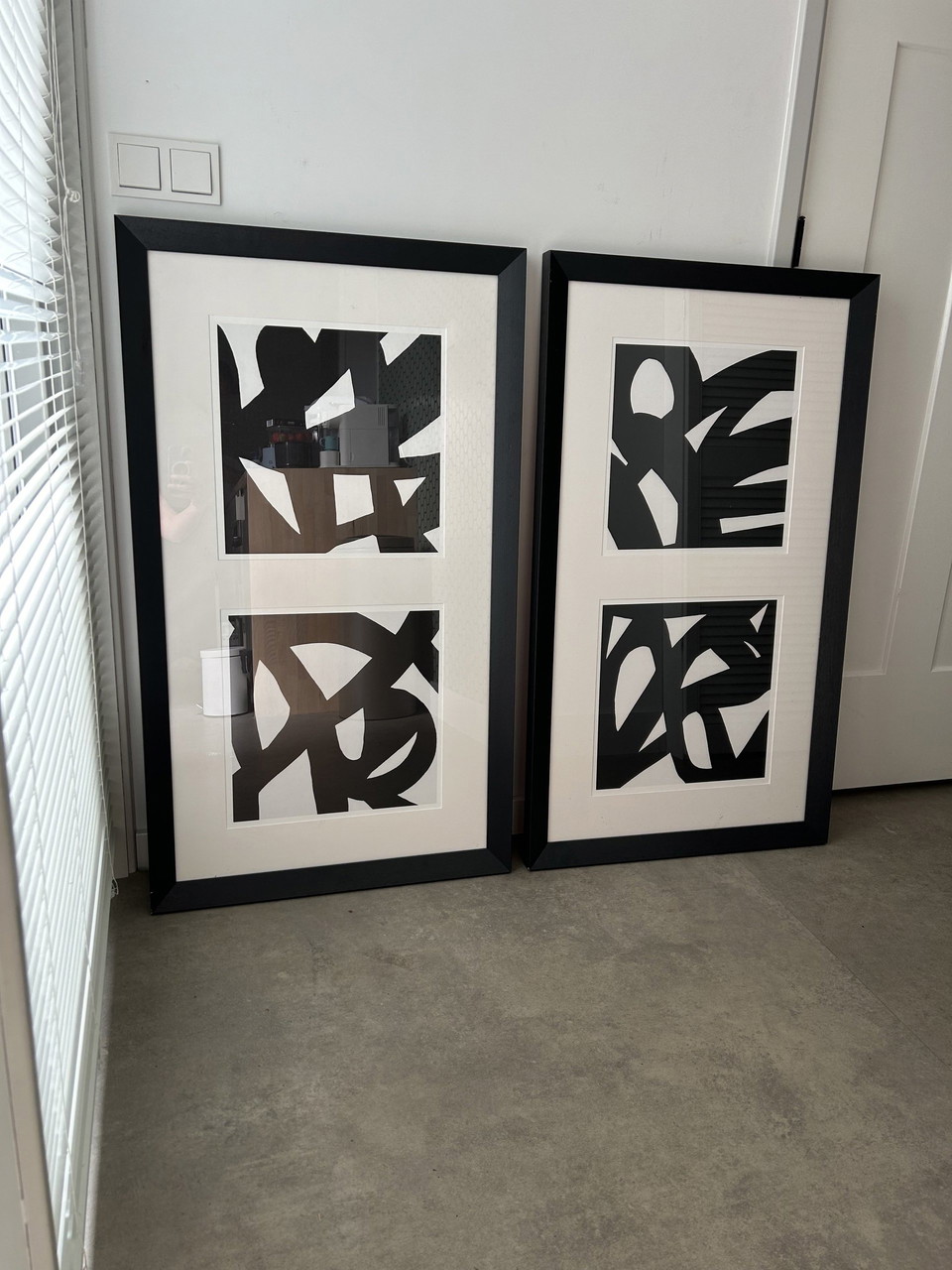 【廃盤】 希少　EICHHOLTZ アートプリント 額入 2枚セット Lurf MUSEUM】デンマークのDansk Mobelkunst Galleryにて