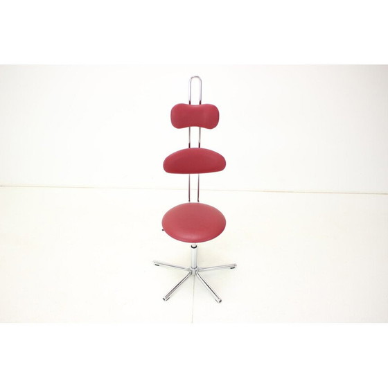 Image 1 of Vintage in hoogte verstelbare draaistoel, Tsjecho-Slowakije 1980